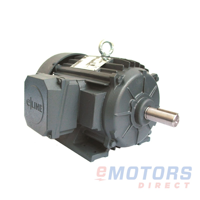 NIDEC ELP5P2G 5HP 1770 184T TEFC eMotors Direct